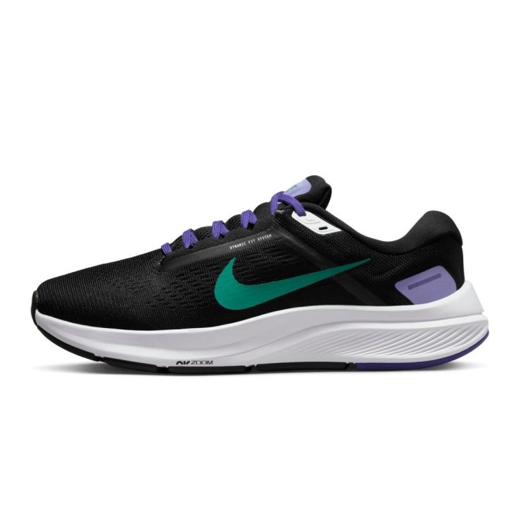 Ženske sportske tenisice Nike Air Zoom Structure 24 DA8570-004 crne crno 1