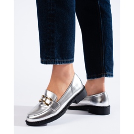 Shelovet srebrne ženske cipele srebro 1