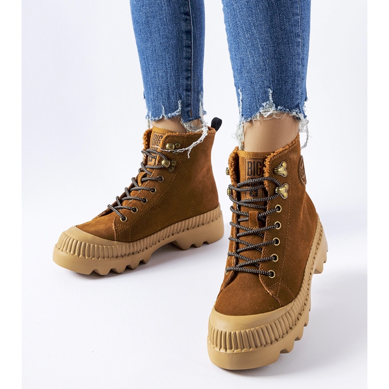 Smeđa kožna radna Big Star KK274520 1