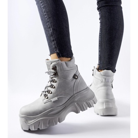 Sive čizme Big Star KK274367 siva 1