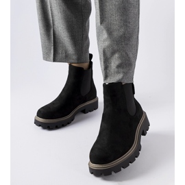 Crne izolirane čizme Big Star MM274372 crna 1