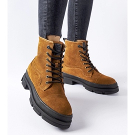 Smeđa kožna radna Big Star KK274524 1