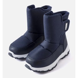 Mornarsko plave dječje čizme za snijeg Big Star MM374120 plava 1