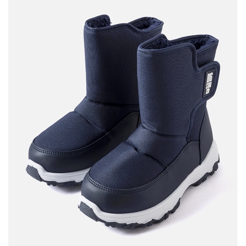 Mornarsko plave dječje čizme za snijeg Big Star MM374120 plava 1