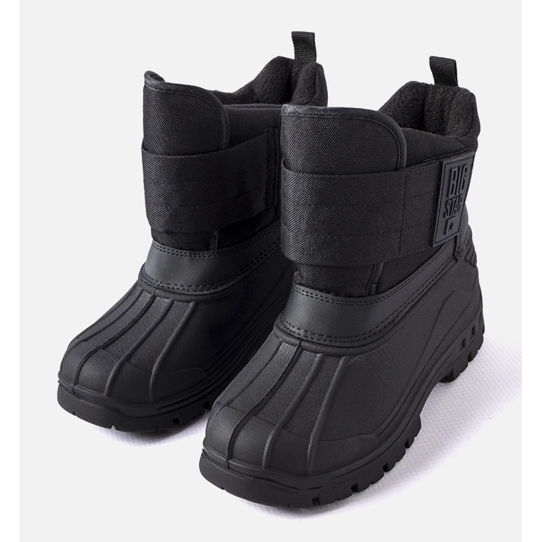 Crne dječje čizme za snijeg Big Star MM374122 crno 1