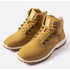 Smeđe muške čizme Big Star MM174020 smeđa 1