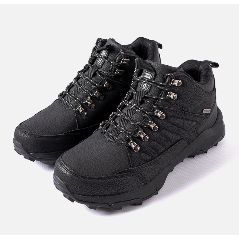 Crne izolirane čizme Big Star MM174156 906 crna 1