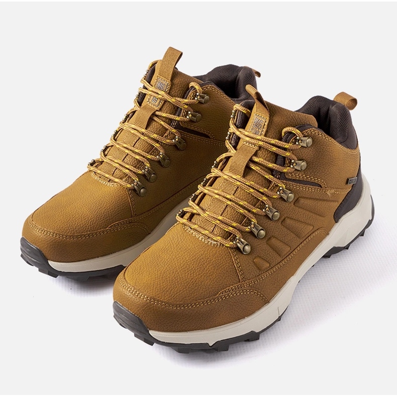 Smeđe izolirane čizme Big Star MM174158 802 smeđa 1