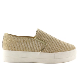 Slip-on rebrasti materijal T225P Gold smeđa žuta boja 1