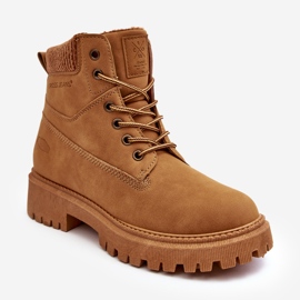 Cross Jeans Ženske izolirane Camel Cross traperice MM2R4011C smeđa 1