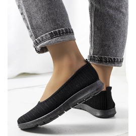 Ilse crne ažurne tenisice crna 1