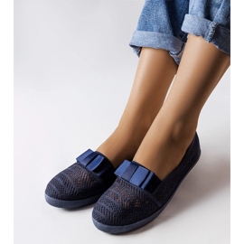 Mornarsko plave ažur tenisice Zorda plava 1