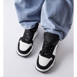 Elizabeth crne visoke tenisice crno 1