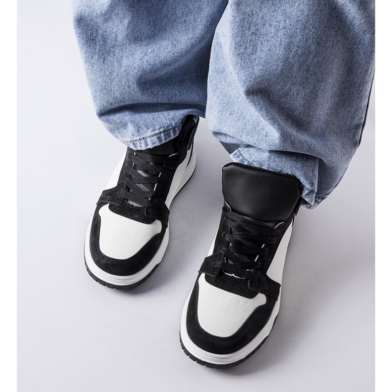 Elizabeth crne visoke tenisice crno 1