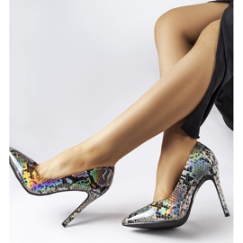 Ella srebrne lakirane štikle srebro 1