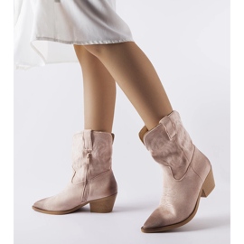 Ernestine klasične ružičaste kaubojske čizme ružičasta 1