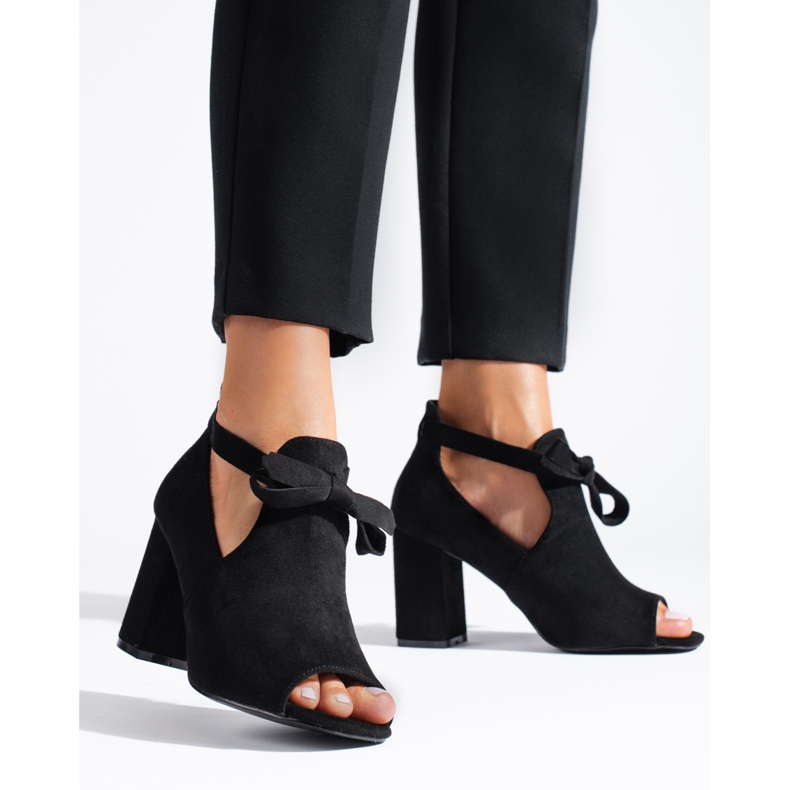 W. Potocki Proljetne ženske antilop čizme Potocki crno 2