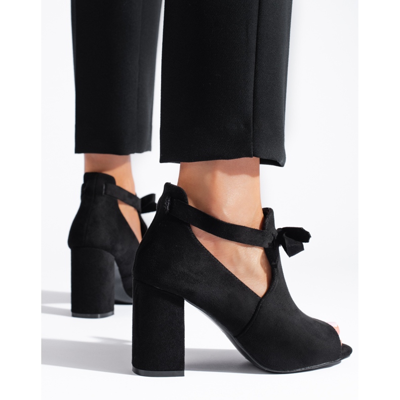 W. Potocki Proljetne ženske antilop čizme Potocki crno 1