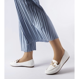 Ženske bijele Couturier mokasinke bijela 1