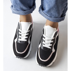 Inna Crne i ružičaste sportske tenisice marke Fauren crna 1