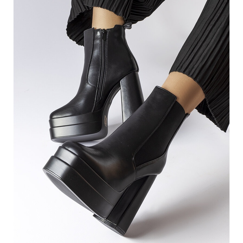 Inna Crne čizme na visoku petu iz Copertina crno 1