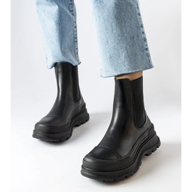 Bellucci crne čizme s platformom crno 1