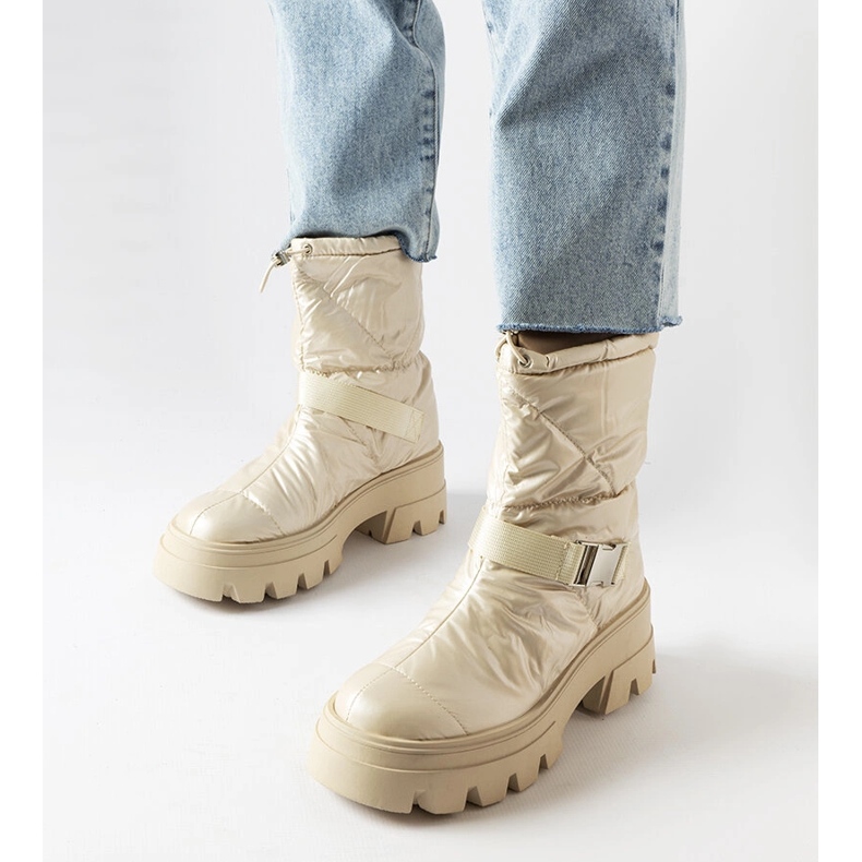 Bež čizme za snijeg Ambretta 1