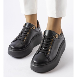 Bež brogovi LS5379 Taupe crna 2