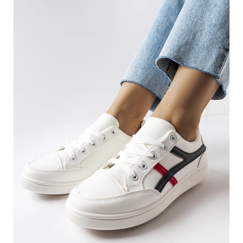 Bijele ravne tenisice iz Bonafousa bijela 1