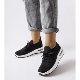 Inna Crne tenisice ukrašene sjajnim Randolph koncem crna 1