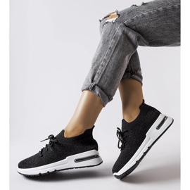 Inna Crne tenisice ukrašene sjajnim Randolph koncem crno 2