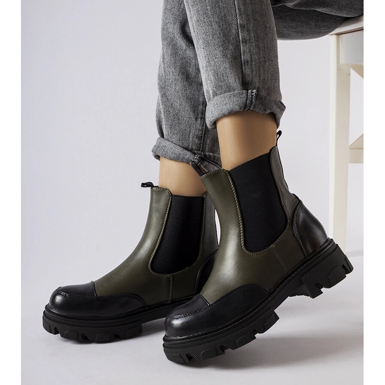 Inna Crne i zelene natikače iz Albanyja zelena 1