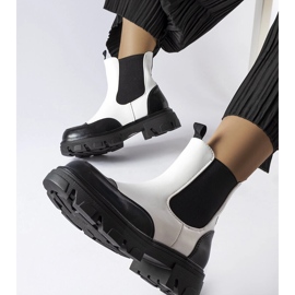 Inna Crno-bijele natikače iz Albanyja bijela 1