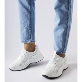 Inna Šuplje bijele sportske tenisice bijela 1