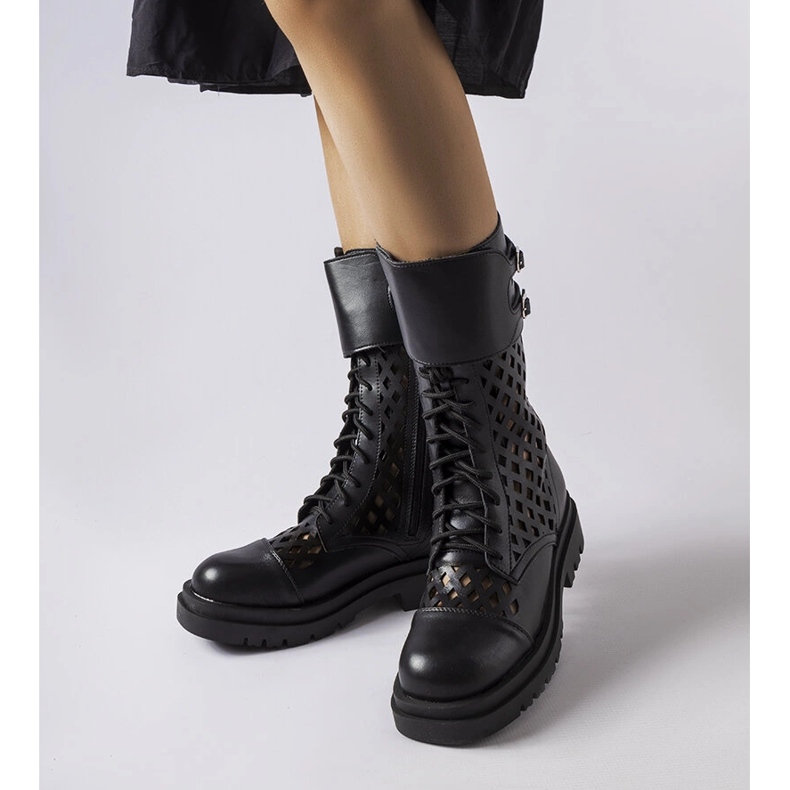 Crni ažur Amarante radnici crna 1