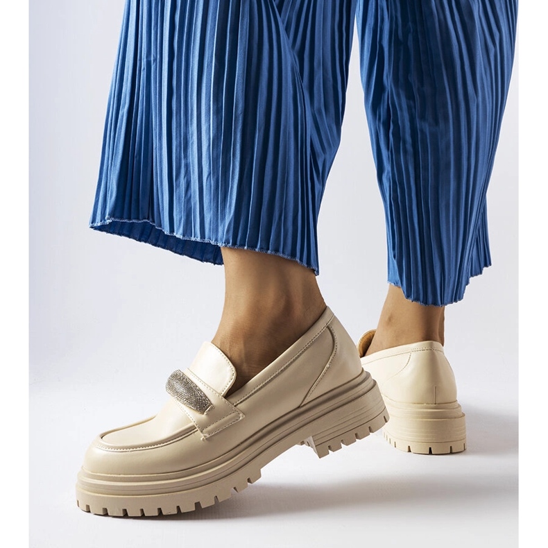 Bež mokasine sa kamenčićima iz Hartforda 1