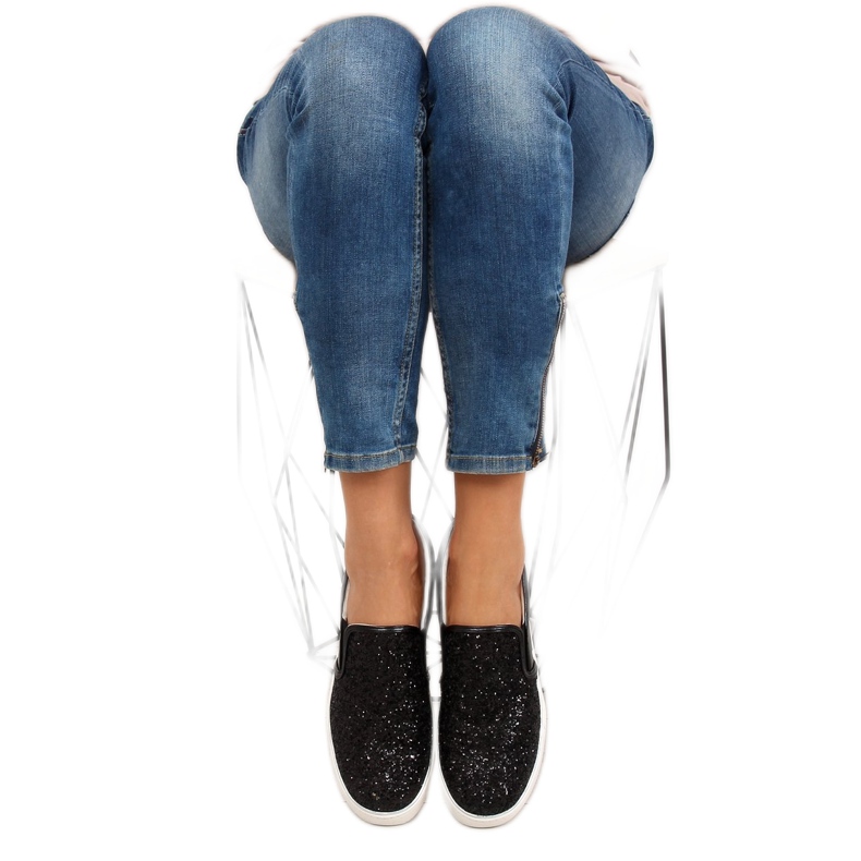 Elegantan, elegantan slipony 788-26 Crna 1