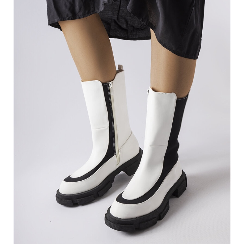 Bijele gležnjače Gontin bijela 1