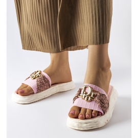 Ružičasti gumeni ukrasni tobogani marke Bérard ružičasta 1