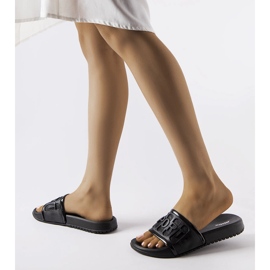 Moiariello crne gumene tobogane crna 1