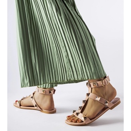 Inna Ružičaste sandale s Ignazio nitnama ružičasta 1