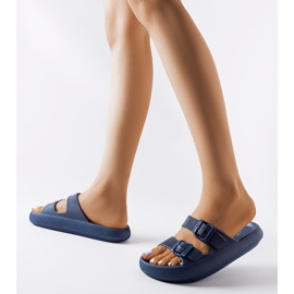 Mornarsko plave gumene patike s kopčama iz Padove plava 1