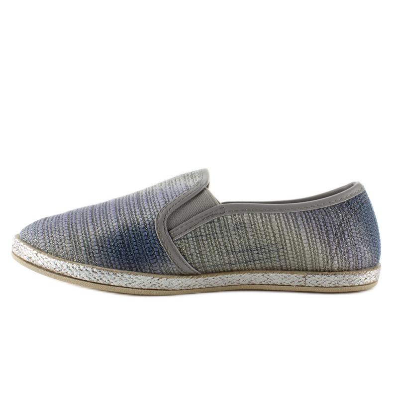 Elegantne sive slip-on tenisice u nijansi plava siva 1