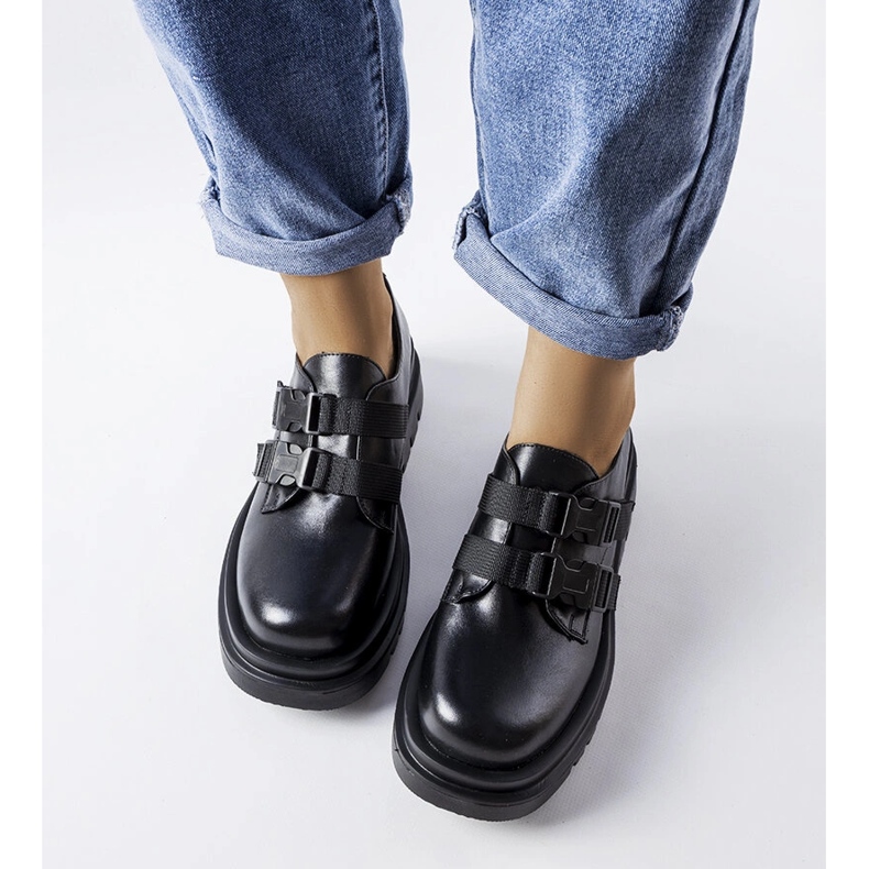 Crne cipele s platformom iz Prospera crno 1