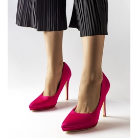 Ružičaste satenske salonke iz Silja ružičasta 1