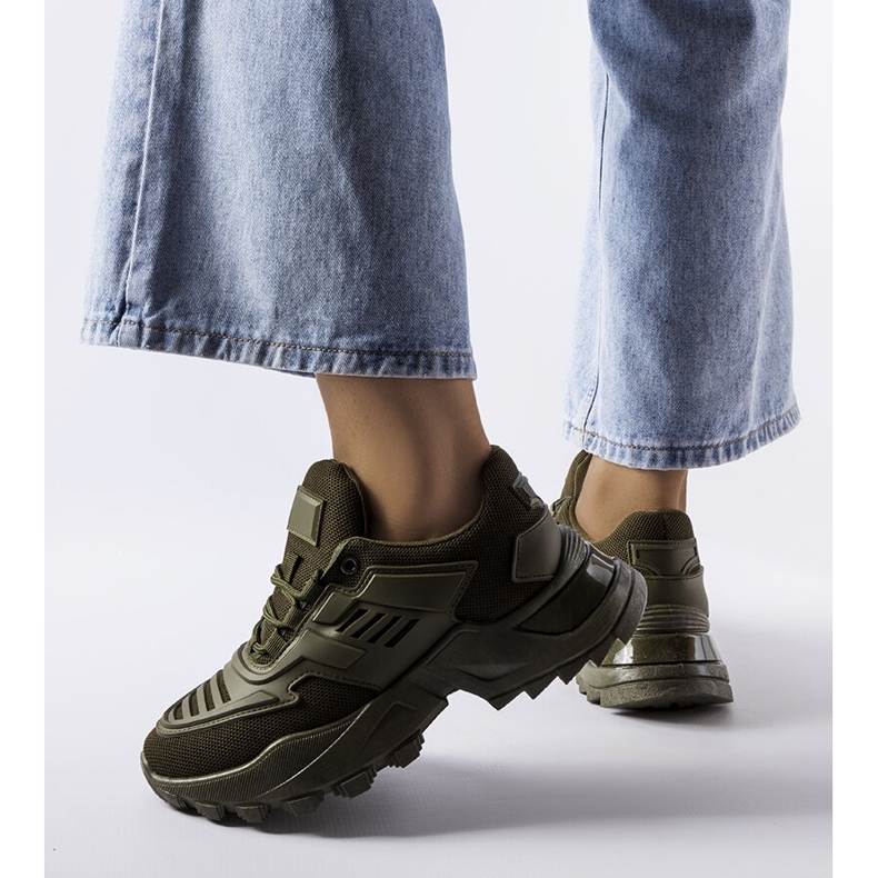 Inna Ženske SPORTSKE cipele AL003 Zelene zelena 1