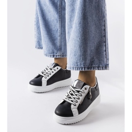 Inna Crne tenisice na Romola platformi crna 1