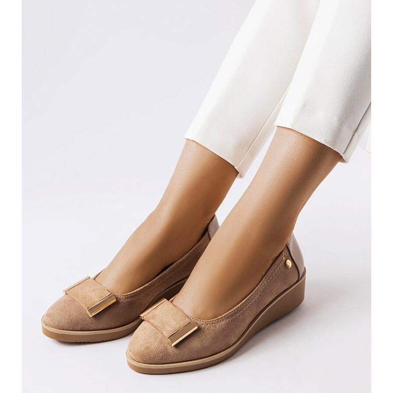 Inna Balerinke s kožnim podnožjem iz Kajle crna 1