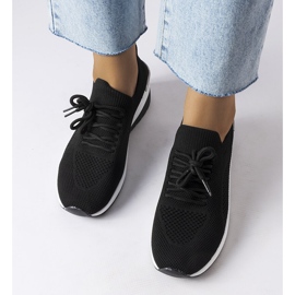 Inna Crne tenisice na wedge brendu Alberica crna 1