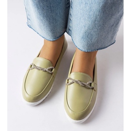 Zelene natikače s kamenčićima iz Paole zelena 1